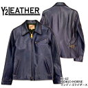 【Y'2 LEATHER/ワイツーレザー】レザージャケット/INDIGO HORSE インディゴライダース IR-42★REAL DEAL/Y'2　LEATHER/ワイツーレザー/Y2/ワイツー/ハーレー/バイカー/アメカジ/レザージャケット/ライダースジャケット