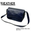 【Y'2LEATHER/ワイツーレザー】 BG-10-S/インディゴホースメールバッグ/INDIGO HORSE HIDE MAIL BAG★REAL DEALY'2 LEATHER/ワイツーレザー/Y2/ワイツー/ハーレー/バイカー/アメカジ(4)
