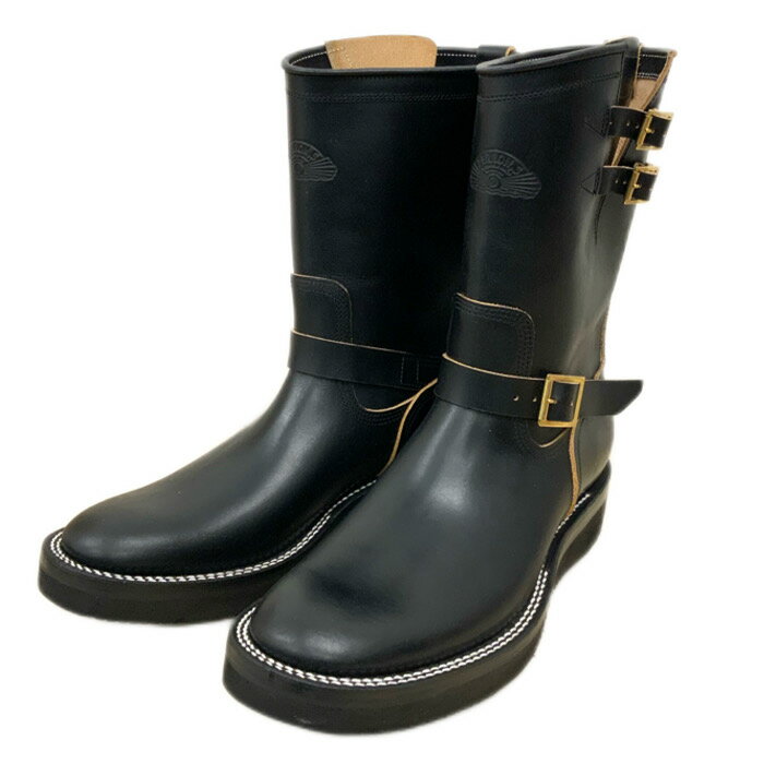 【ZERROW,S/ゼローズ】エンジニアブーツ/TYPE ONE：ラティーゴレザー：Viblam#2021 ストラップカスタム　※現品限り