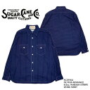 ySUGAR CANE/VK[P[zVc / FICTION ROMANCE 8.5oz. WABASH STRIPE WORK SHIRT/SC29164REAL DEAL/SUGAR CANE/VK[P[/Vc/AJW/Vc/YVc/Be[W