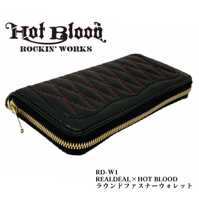 REALDEAL/ꥢǥRD-W1 REALDEALHOT BLOOD饦ɥեʡå rdhb-rd-w1-bkREALDEAL