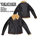 【Y'2 LEATHER/ワイツーレザー】ジャケット/COLOMER MOUTON MOTORCYCLE JACKET /CM-05★REAL DEALY'2　LEATHER/ワイツーレザー/Y2/ワイツー/ハーレー/バイカー/アメカジ