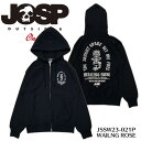 【JOHNNY SPADE/ジョニースペード】パーカー/ JSSW23-20 WAILING ROSE HOODY★REAL DEAL/JOHNNY SPADE/ジョニースペード/パーカー/メンズパーカー/スウェット