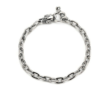 Travis Walker ȥۥ֥쥹å/BRS111 SABOR TOOTH CHARM OVAL LINK BRACELET REAL DEAL