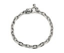 yTravis Walker gBX[J[zuXbg/BRS111 SABOR TOOTH CHARM OVAL LINK BRACELET IREAL DEAL