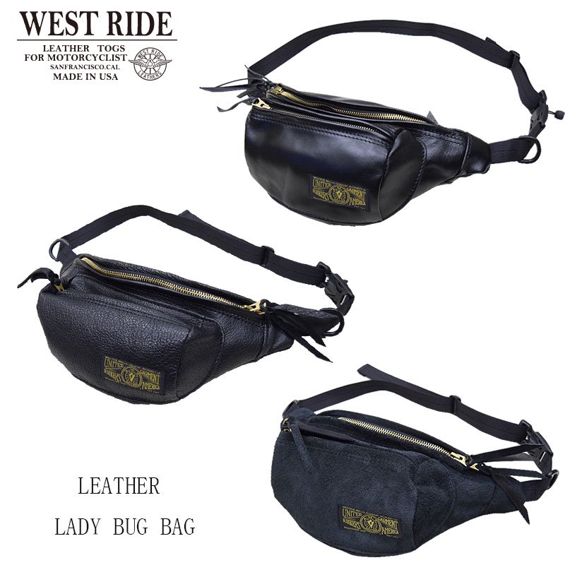 【WESTRIDE/ウエストライド】バッグ/LADY BUG BAG：LEATHER