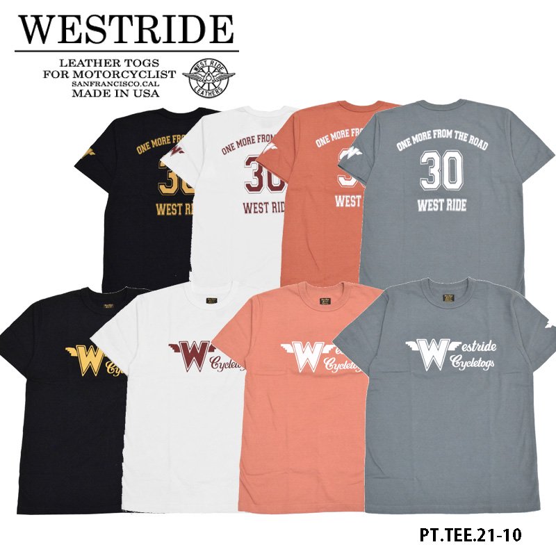 【WEST RIDE/ウエストライド】Tシャツ/PT.TEE