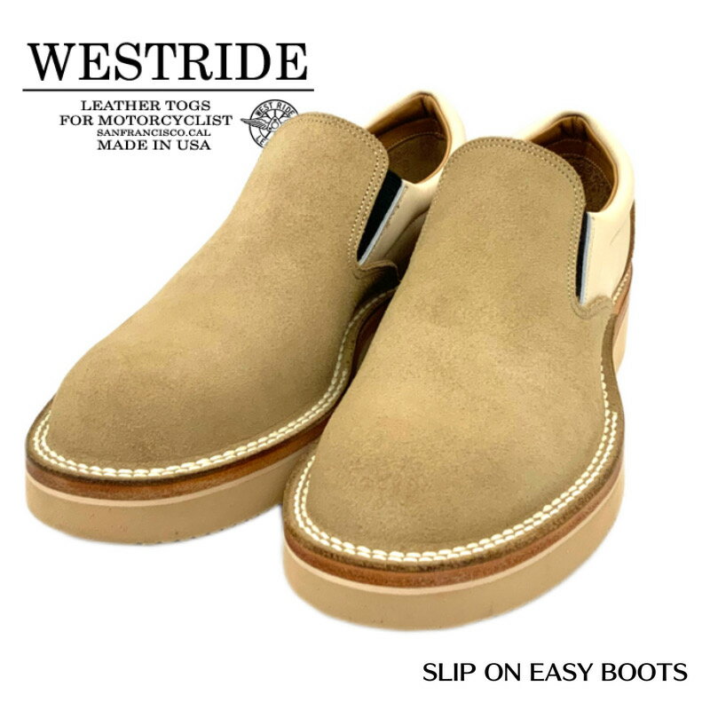 yWESTRIDE/EGXgChzXb|/SLIP ON EASY BOOTS TAN ROREAL DEALWESTRIDE/EGXgCh/V/MADE IN NIIGATA/n[[/oCJ[/AJW/[^[TCN