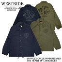 yWESTRIDE/EGXgChzWPbg/SUPPLEX CYCLE WINDBREAKERFTHE HEART OF LONG RIDER HR005 /YWPbg/oCJ[t@bV