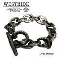 【WEST RIDE/ウエストライド】ブレスレット/LANCE BRACELET ブレスレット★REALDEALWESTRIDE/ウエストライド/新潟/MADE IN NIIGATA/ハーレー/バイカー/アメカジ/モーターサイクル/レーシングダウン