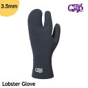 【今だけ15%OFF】レビュー投稿でワックスプレゼント サーフィン グローブ surfgrip LOBSTER GLOVE 3.5mm ロブスターグローブ 防寒...