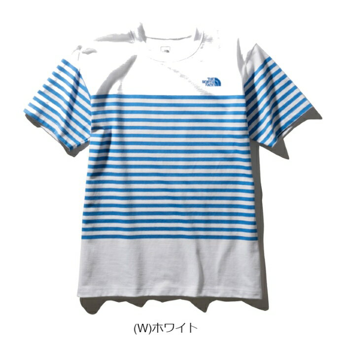 ノースフェイス Tシャツ 半袖 メンズ ショートスリーブパネルボーダーティー NT32063 S/S Panel Border Tee The North Face [11120ss][6356]