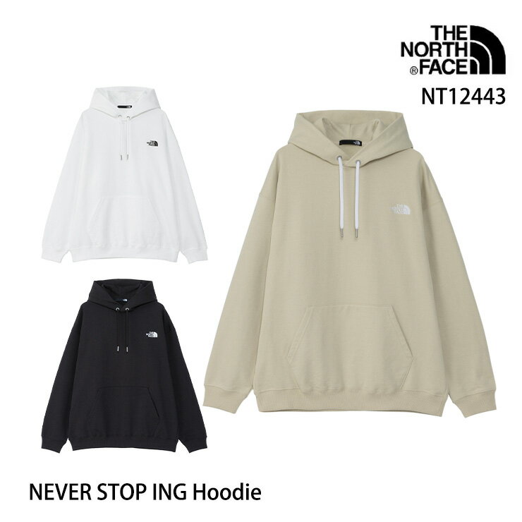 ザ ノース フェイス NEVER STOP ING Hoodie アイエヌジーフーディ（ユニセックス）メンズ レディース THE NORTH FACE 大きいサイズ パーカー フード フーディ ロゴ入り トップス 春 夏 アウトドア おしゃれ カジュアル シンプル 紫外線カット 速乾 nt12443 11124ss