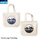 KAVU g[gobO Circle Logo Tote Bag GRobO VbsO Ju[ [6356]