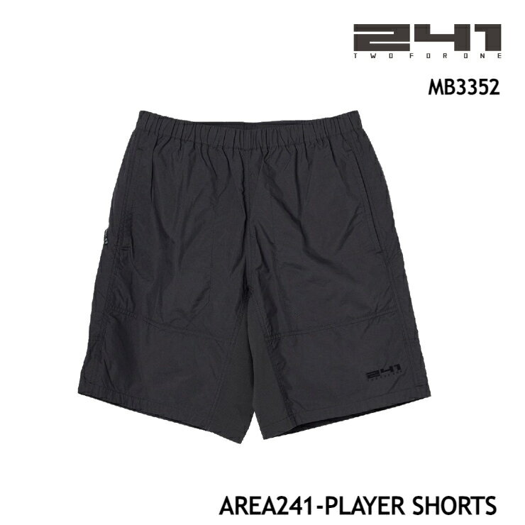 樂天商城 - 【夏物一掃セール! 50%OFF】 エリア241 パンツ ショートパンツ MB3352 AREA241-PLAYER SHORTS プレイヤーショーツ（メンズ） トゥーフォーワントゥーフォーワン ショーパンツ ボトムス ブランド 正規品 速乾性 メンズ 大きいサイズ【SALE】