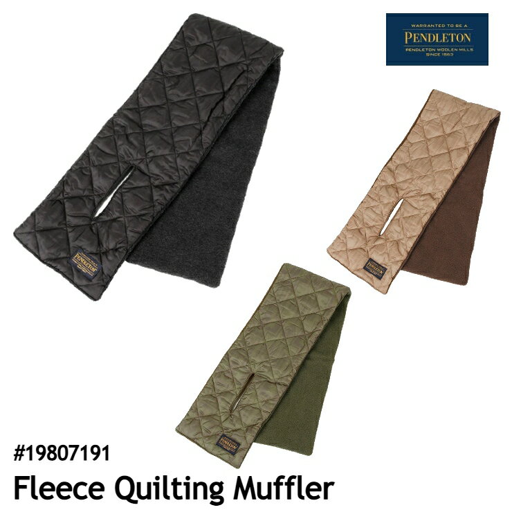 �ں߸˸¤�!������ʡ� PENDLETON (�ڥ�ɥ�ȥ�) Fleece Quilting Muffler PDT-000-243015 ��˥��å��� �ե꡼...