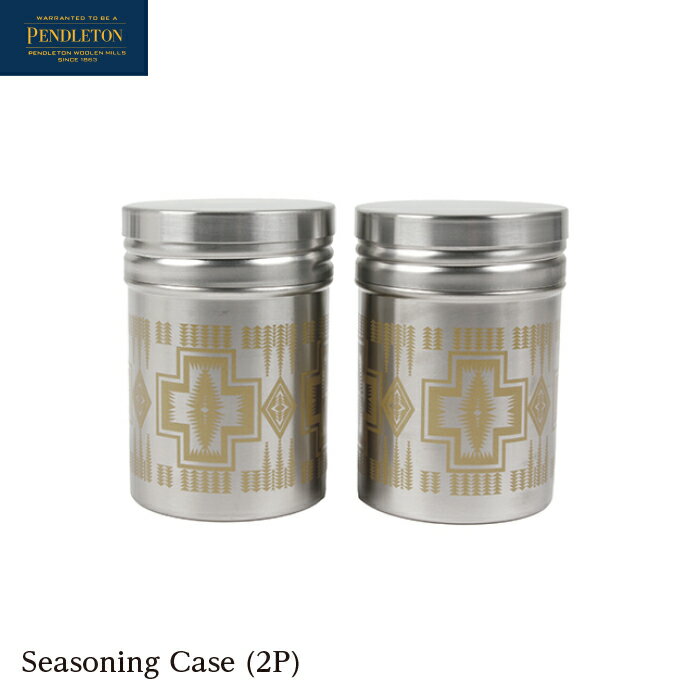 ソルト&ペッパー PENDLETON ペンドルトン シーズニングケース 2個セット Seasoning Case (2P) YK110 ソルト＆ペッパー アウトドアクッキング キッチングッズ [610sale]