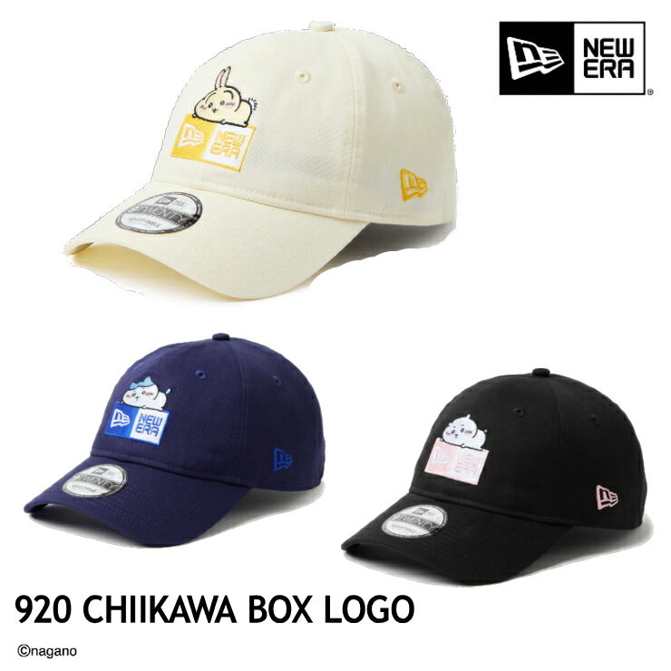 樂天商城 - NEW ERA ニューエラ ちいかわ コラボ キャップ 9TWENTY ボックスロゴ #14864516(うさぎ) #14864516(ハチワレ) #14864518(ちいかわ) 帽子 キャラクター 正規品 2026春夏新作 [726126ss]