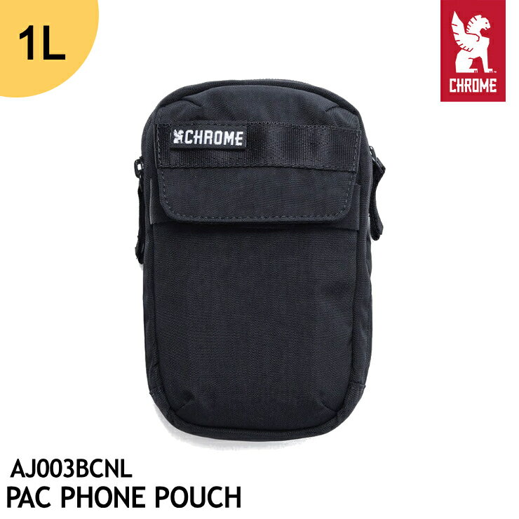 樂天商城 - クロームインダストリーズ スマホポーチ PAC PHONE POUCH #AJ003BCNL パックフォンポーチ アコーディオンガセット ガジェット CHROME 正規品 小物ポーチ 普段使い ストリートファッション シンプル ミニマリスト 自転車通勤 通学 [96626ss][0406y]
