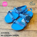 【アウトレット サマーSALE!】CHACO (チャコ) Ws LODOWN SANDAL #JCH108206 ブルー ウィメンズ ローダウン スライド サンダル アウトレット 軽量 歩きやすい