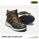 【最大2000円OFFクーポン!】 キーン メンズ ユニークスニーク スノースニーカー 防水 UNEEK SNK CHUKKA WP #1025447 ユニーク スニークチャッカ KEEN [53621fw]