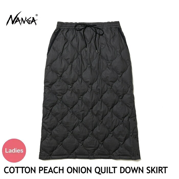 楽天REALDRIVE【最大2000円OFFクーポン!】 ナンガ レディース ダウンスカート COTTON PEACH ONION QUILT DOWN SKIRT（WOMEN） ND2242-1Z319 オニオンキルトダウンスカート NANGA [66423fw]