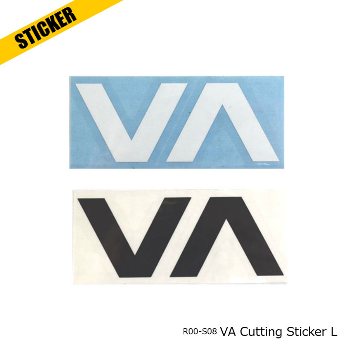 【P10倍】 ルーカ RVCA ロゴステッカー カッティング シール R00-S08 VA Cutting Sticker L [6356]