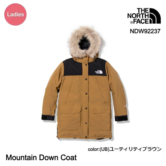 【8/31まで!冬物一掃SALE】 ノースフェイス レディース ダウンジャケット NDW92237 Mountain Down Coat マウンテンダウンコート The North Face [111outlet]のサムネイル