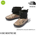 ザ・ノース・フェイス キッズ 子供向け ブーツ 靴 NFJ52193 K BC BOOTIE SE ベースキャンプブーティ ウォータープルーフ The Nort...