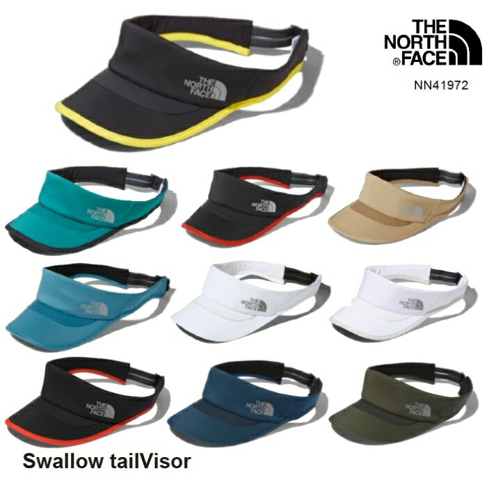 ランニング サンバイザー ノースフェイス スワローテイルバイザー ユニセックス NN41972 Swallowtail Visor The North Face [TNF RUN][111outlet][6356]