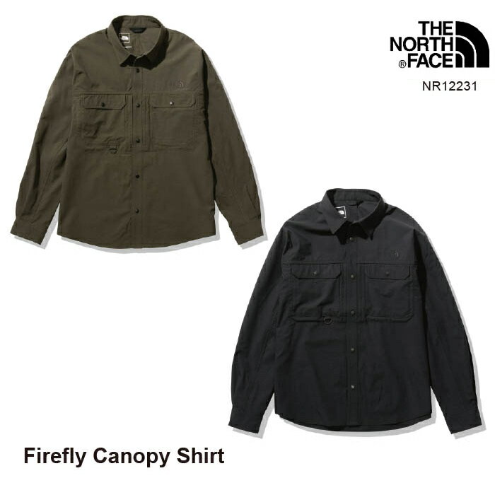 ノースフェイス メンズ 難燃性 アウトドアウェア NR12231 Firefly Canopy Shirt ファイヤーフライキャノピーシャツ コーデュラナイロン The North Face [11122ss]