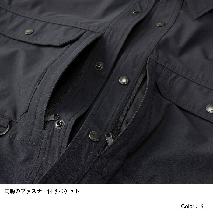 ノースフェイス メンズ 難燃性 アウトドアウェア NR12231 Firefly Canopy Shirt ファイヤーフライキャノピーシャツ コーデュラナイロン The North Face [11122ss]