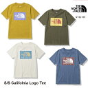 【最大2000円OFFクーポン!】 ザ・ノース・フェイス Tシャツ 半袖 メンズ S/S Califolnia Logo Tee NT32155 ショートスリーブカリフォルニアロゴティー The North Face [111outlet][0406l]