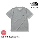  ザ・ノース・フェイス アウトレット Tシャツ 半袖 レディース NTW12234 S/S TNF Bug Free Tee ショートスリーブTNFバグフリーティー The North Face 