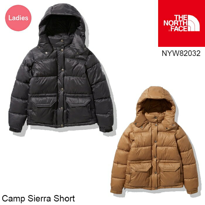 ノースフェイス レディース 中綿ジャケット NYW82032 Camp Sierra Short ワッペン The North Face [11120fw]