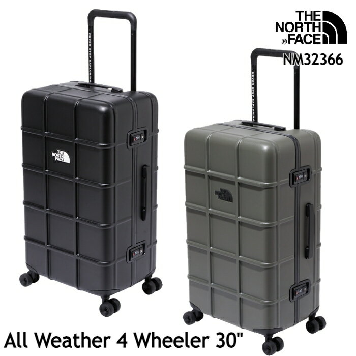 楽天REALDRIVEザ・ノース・フェイス キャリーケース NM32366 All Weather 4 Wheeler 30