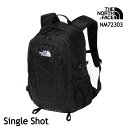 ザ・ノース・フェイス バックパック NM72303 Single Shot 20L (K)ブラック The North Face 通勤 通学 [11124ss]