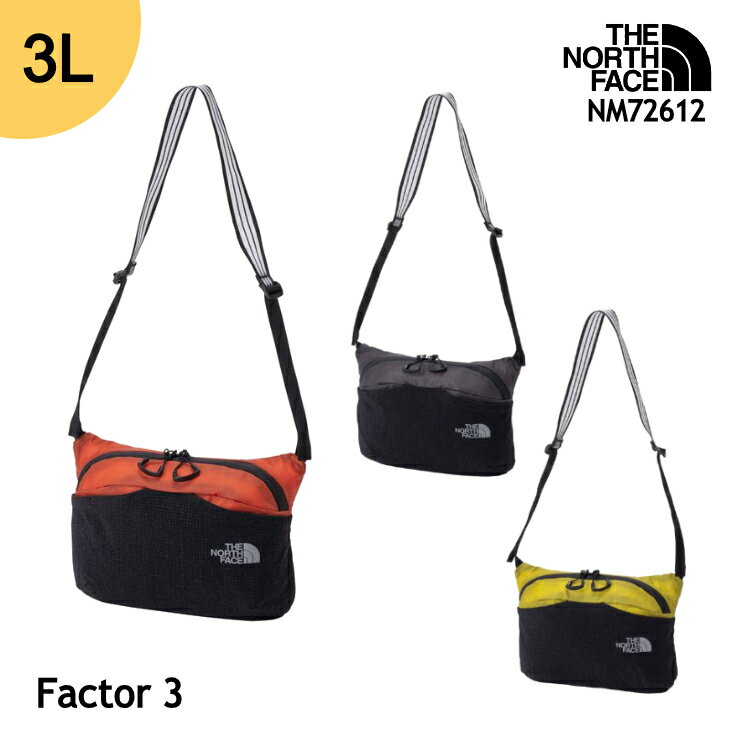 樂天商城 - ザ・ノース・フェイス NM72612 Factor 3 ファクター3 2026春夏新作 ショルダーバッグ 3L 軽量 保水しにくい スノーハイク 登山 サコッシュ THE NORTH FACE 正規品 [11126ss][0406y]