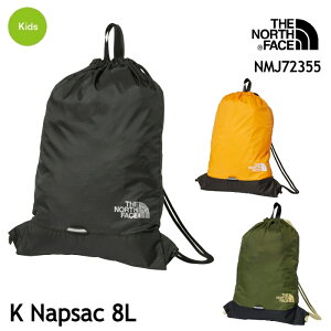 ザ・ノース・フェイス キッズ ナップサック NMJ72355 K Napsac 8L 部活用品 小物の収納 背負える The North Face [11124ss][0406y]