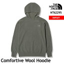  ザ・ノースフェイス メンズ パーカー NT62295 Comfortive Wool Hoodie 日本製 The North Face アウトレット リラックスウェア 部屋着 抗菌防臭 日本製 