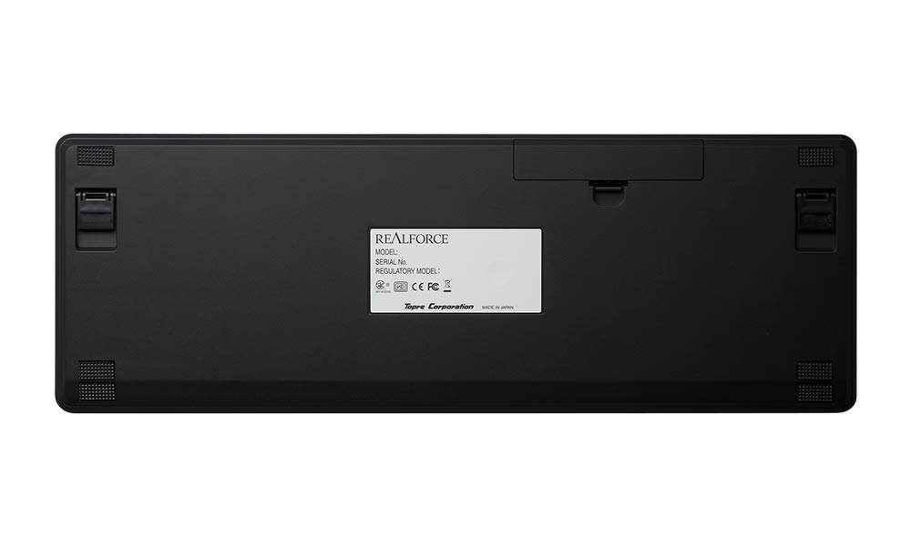 REALFORCE/R3/キーボード/R3HE11/ワイヤレス/Bluetooth/USB/東プレ/ハイブリッドモデル/フルキーボード/静音/ダークシルバー&ブラック/Mac配列/日本語配列
