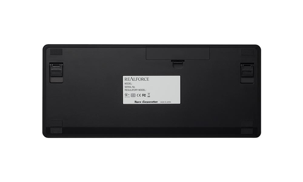 REALFORCE/R3/キーボード/R3HH11/ワイヤレス/Bluetooth/USB/東プレ/ハイブリッドモデル/テンキーレス/静音/ダークシルバー&ダークグレー/Mac配列/英語配列