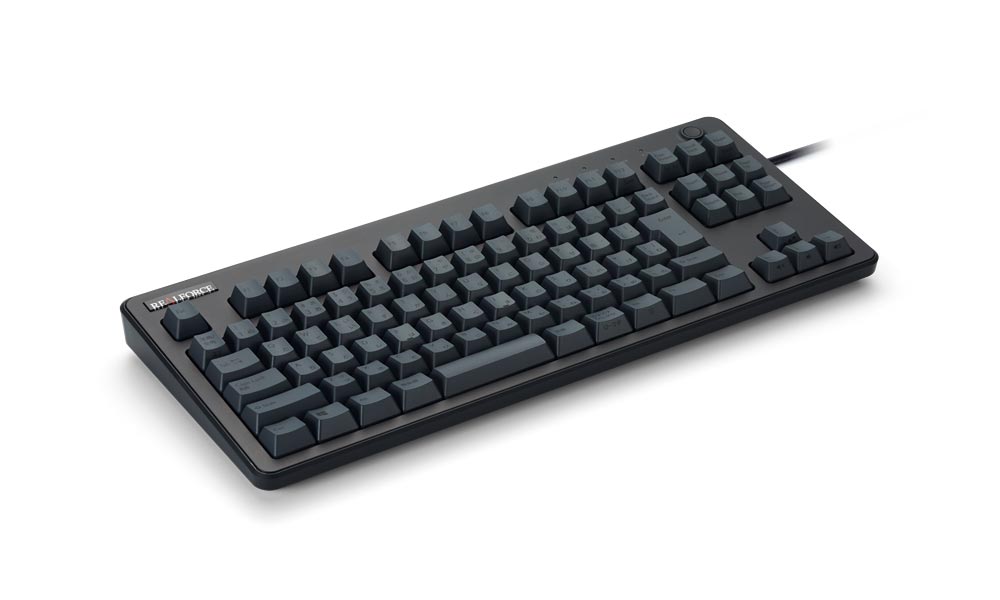 REALFORCEハイブリッドキーボードR3UC31/テンキーレス/有線/ブラック/日本製