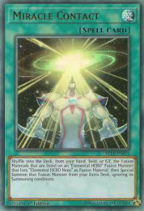 遊戯王 BLLR-EN076 ミラクル・コンタクト(英語版 1st Edition ウルトラレア)【新品】