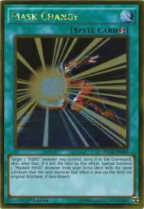 Collectible Card Game - 遊戯王 PGL3-EN083 マスク・チェンジ(英語版 1st Edition ゴールドレア)【新品】