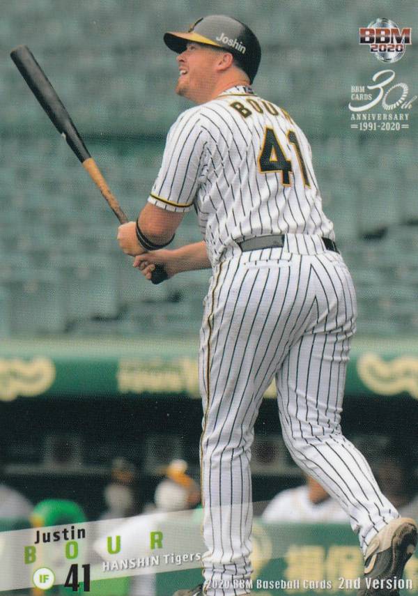 BBM 2020 504 ボーア 阪神タイガース (レギュラーカード) ベースボールカード 2ndバージョン
