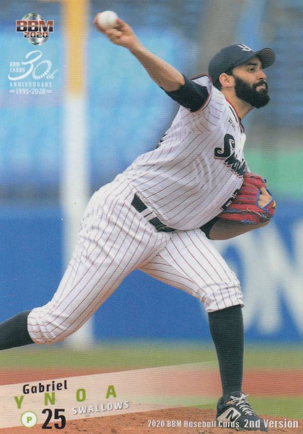 BBM 2020 541 イノーア 東京ヤクルトスワローズ (レギュラーカード) ベースボールカード 2ndバージョン