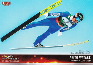 BBM スポーツトレーディングカード 53 渡部暁斗 (レギュラーカード/ノルディック複合) INFINITY 2022