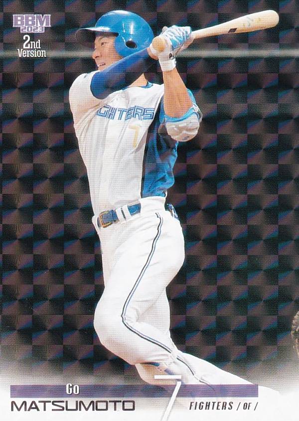 【キラカード】BBM ベースボールカード 477 松本　剛 北海道日本ハムファイターズ (レギュラーカード) 2023 2ndバージョン