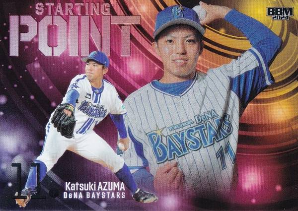 BBM ベースボールカード SP03 東克樹 横浜DeNAベイスターズ (インサートカード/Starting Point) 2024 ルーキーエディション